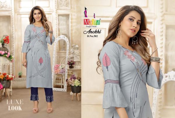 Maira Anokhi 5 Festive Wear Kurti With Bottom Collection