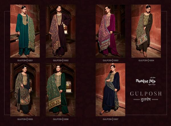 Mumtaz Gulposh Festive  Velvet Designer Salwar Kameez Collection