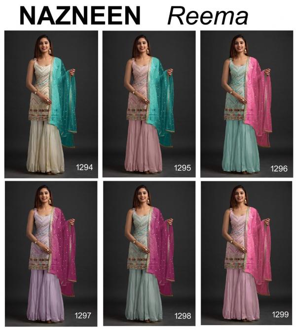 Nazneen Reema 1294 Series Festive Wear Designer Salwar Kameez