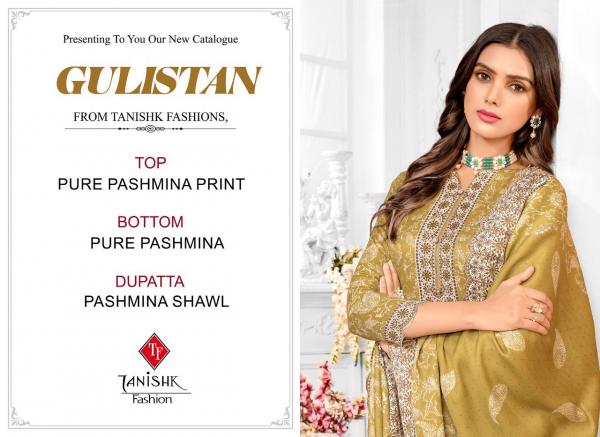 Tanishk Gulistan Designer Wear Pashmina Designer Wear Dress Material