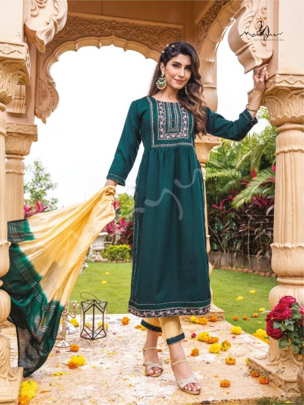 Mayur Sitaarey Festive Wear Rayon Designer Ready Made Collection