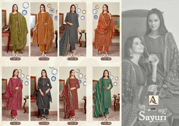 Alok Sayuri Pure Pashmina Designer Dress Material Collection 