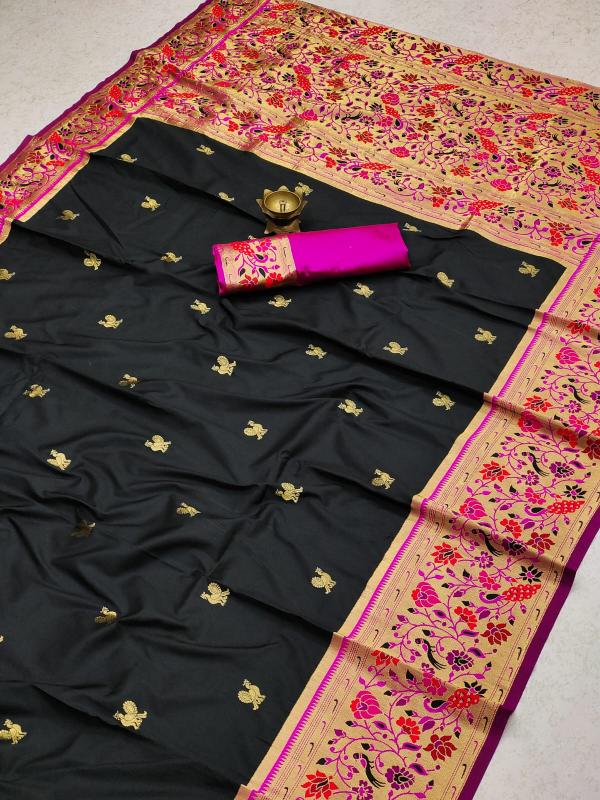 Meera 113 Wedding Wear Heavy Designer Banarasi Silk Saree