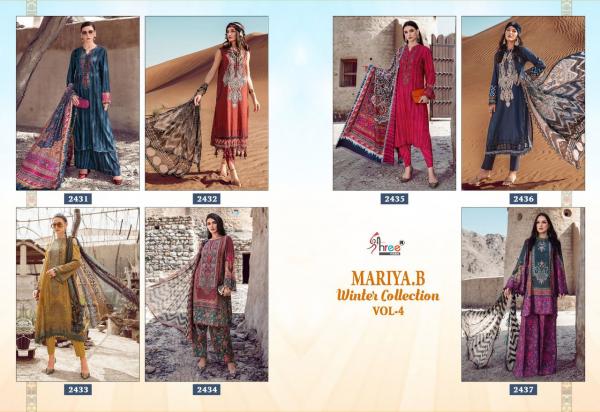 Shree Mariya B Winter Collection 4 Pashmina Pakistani Salwar Kameez