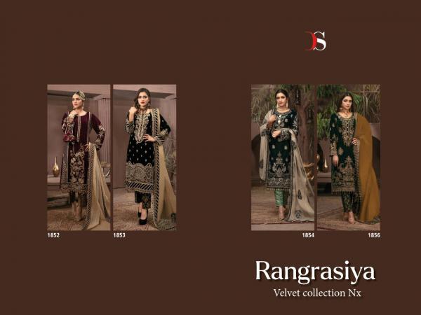 Deepsy Rangrasiya Nx Velvet Collection Pakistani Salwar Suits