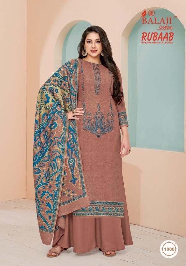 Balaji Rubaab Pashmina Designer Dress Material