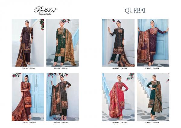 Belliza Qurbat Premium Winter Wear Pashmina Dress Material