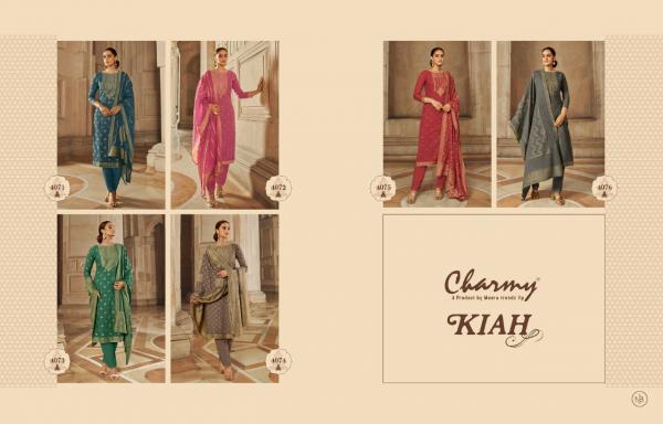 Zisa Charmy Kiah Festive Wear organza Designer Salwar Kameez