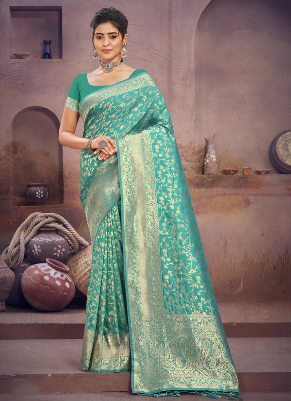 Sangam Surili Silk Heavy Banarasi Saree Collection