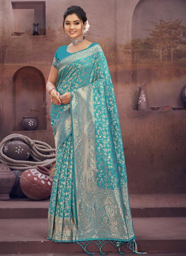 Sangam Surili Silk Heavy Banarasi Saree Collection