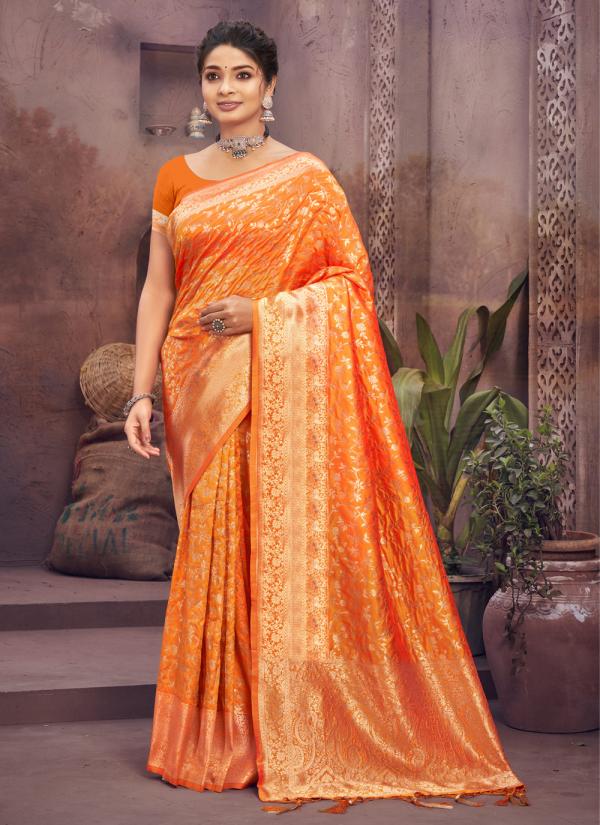 Sangam Surili Silk Heavy Banarasi Saree Collection