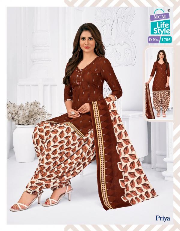 Mcm Priya Vol-17 Cotton Designer Exclusive Dress Material