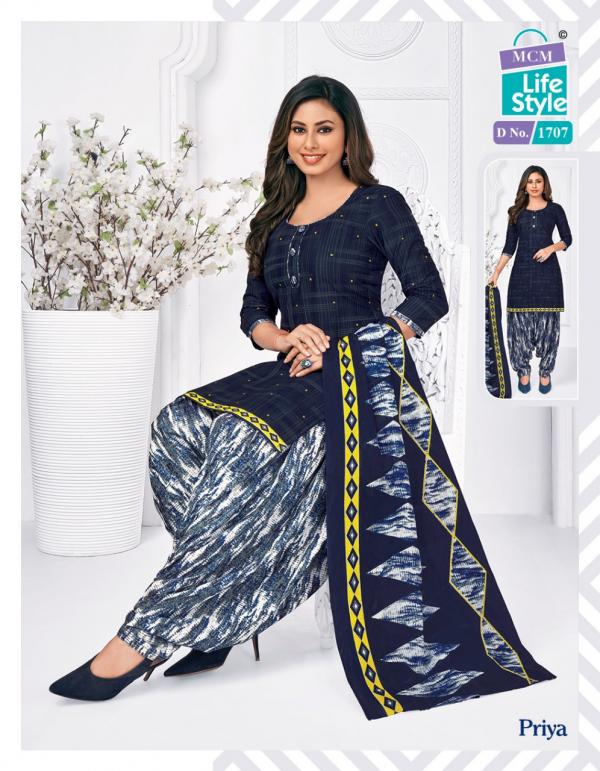 Mcm Priya Vol-17 Cotton Designer Exclusive Dress Material