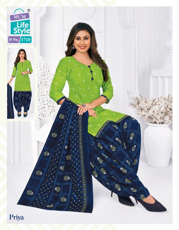 Mcm Priya Vol-17 Cotton Designer Exclusive Dress Material