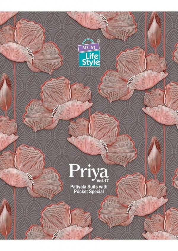 Mcm Priya Vol-17 Cotton Designer Exclusive Dress Material