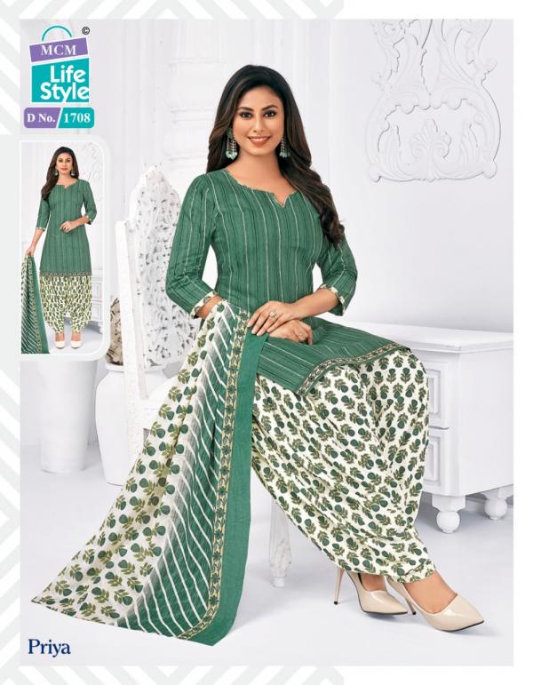 Mcm Priya Vol-17 Cotton Designer Exclusive Dress Material