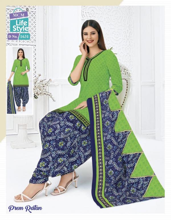 Mcm Prem Ratan Vol-3 Cotton Designer Dress Material