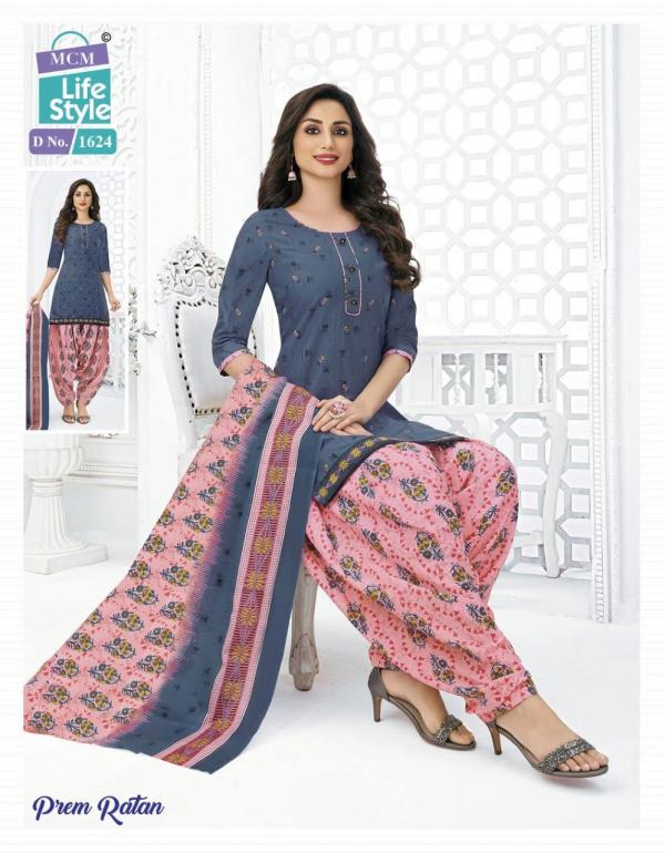 Mcm Prem Ratan Vol-3 Cotton Designer Dress Material