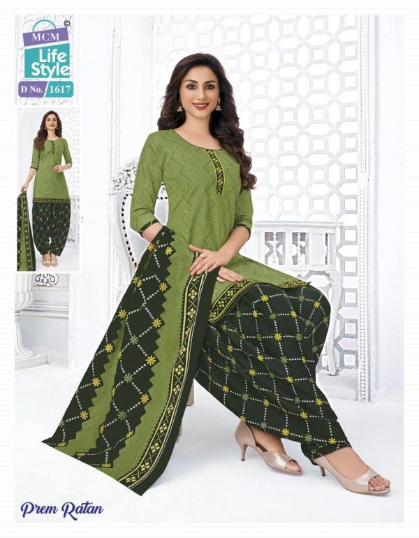 Mcm Prem Ratan Vol-3 Cotton Designer Dress Material