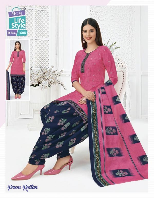 Mcm Prem Ratan Vol-3 Cotton Designer Dress Material