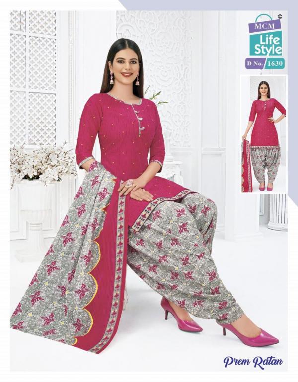 Mcm Prem Ratan Vol-3 Cotton Designer Dress Material