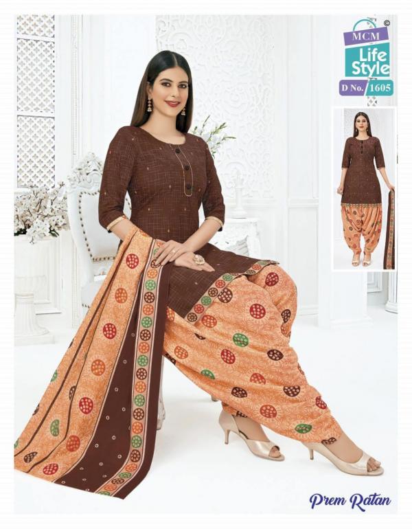 Mcm Prem Ratan Vol-3 Cotton Designer Dress Material