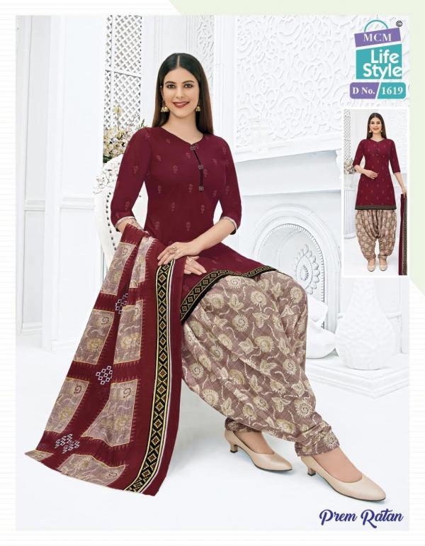 Mcm Prem Ratan Vol-3 Cotton Designer Dress Material