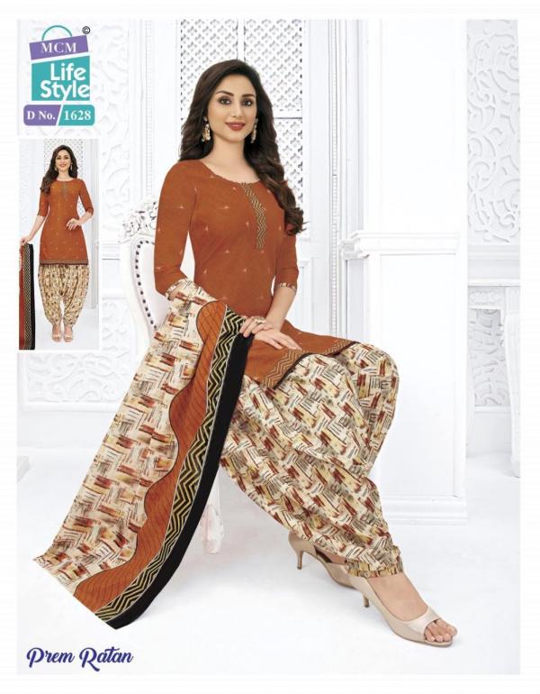 Mcm Prem Ratan Vol-3 Cotton Designer Dress Material