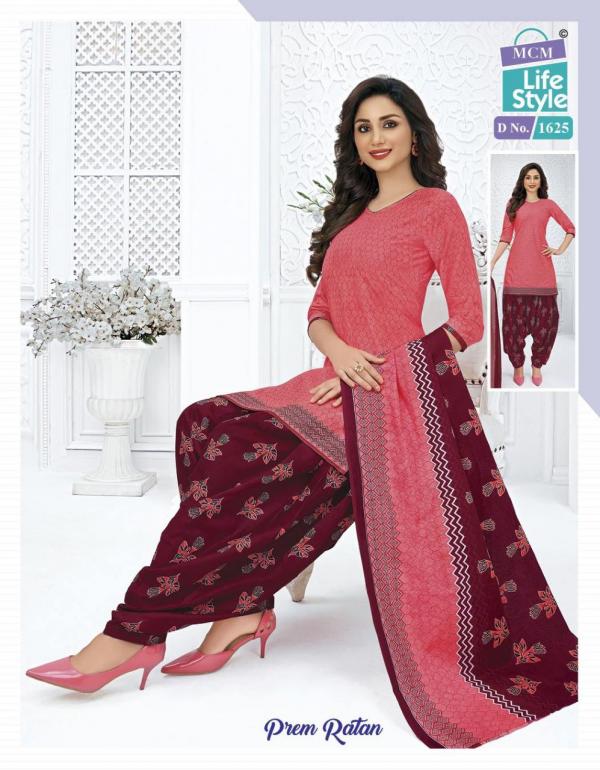 Mcm Prem Ratan Vol-3 Cotton Designer Dress Material