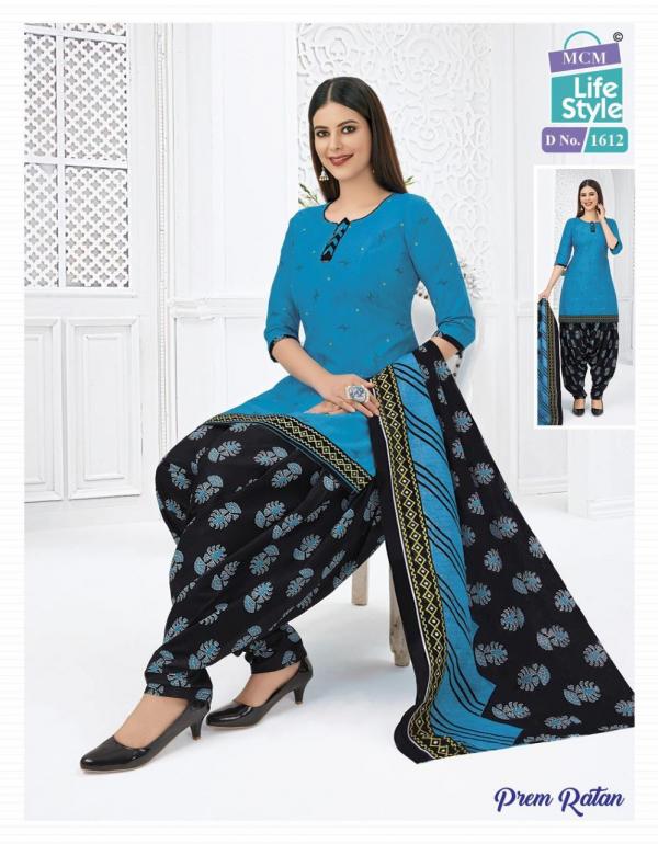 Mcm Prem Ratan Vol-3 Cotton Designer Dress Material