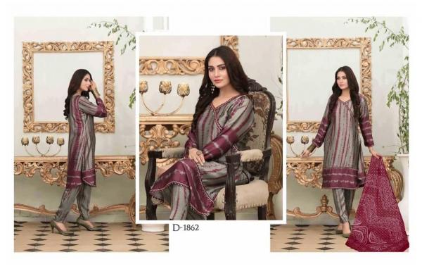 Hala Tie Dye  Karachi Cotton Designer Exclusive Dress Material