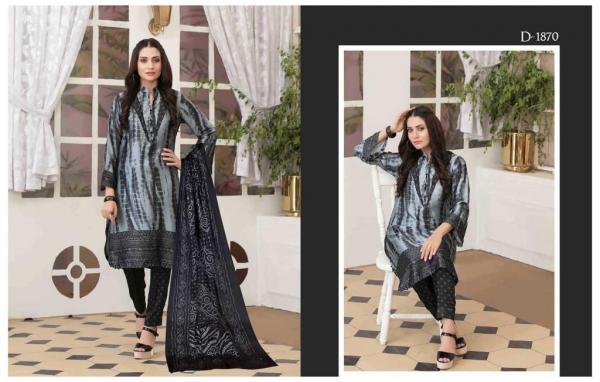 Hala Tie Dye  Karachi Cotton Designer Exclusive Dress Material