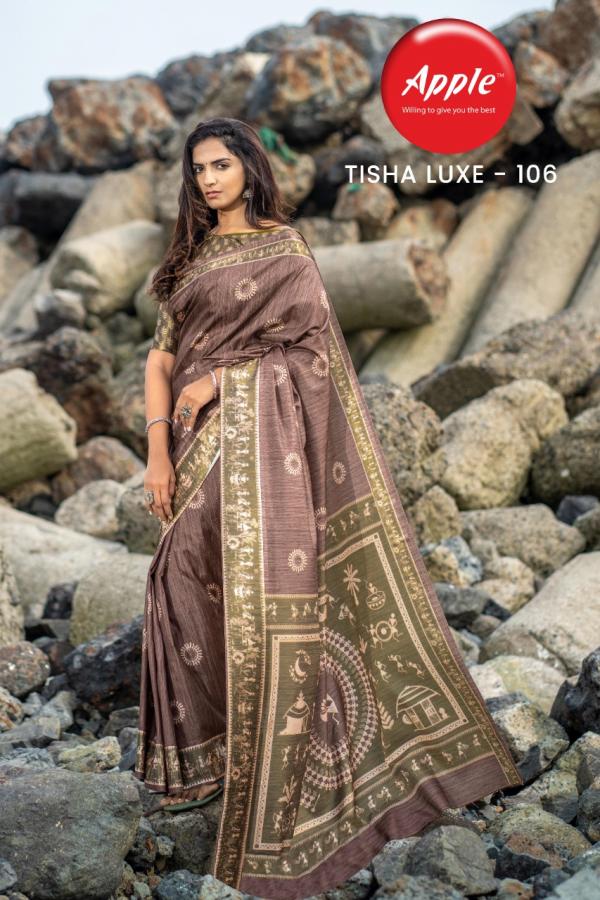 Apple Tisha Luxe 1 Festive Wear Dola Silk Saree Collection