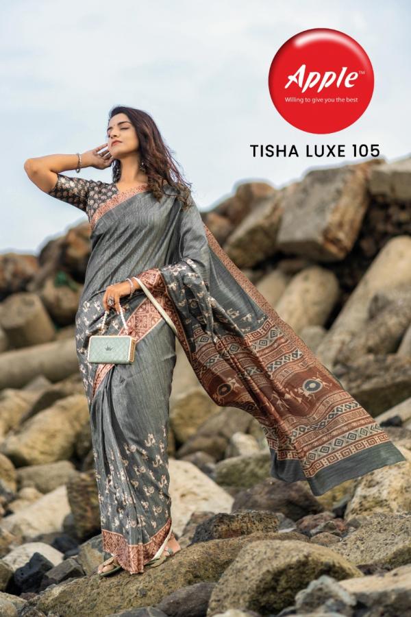 Apple Tisha Luxe 1 Festive Wear Dola Silk Saree Collection