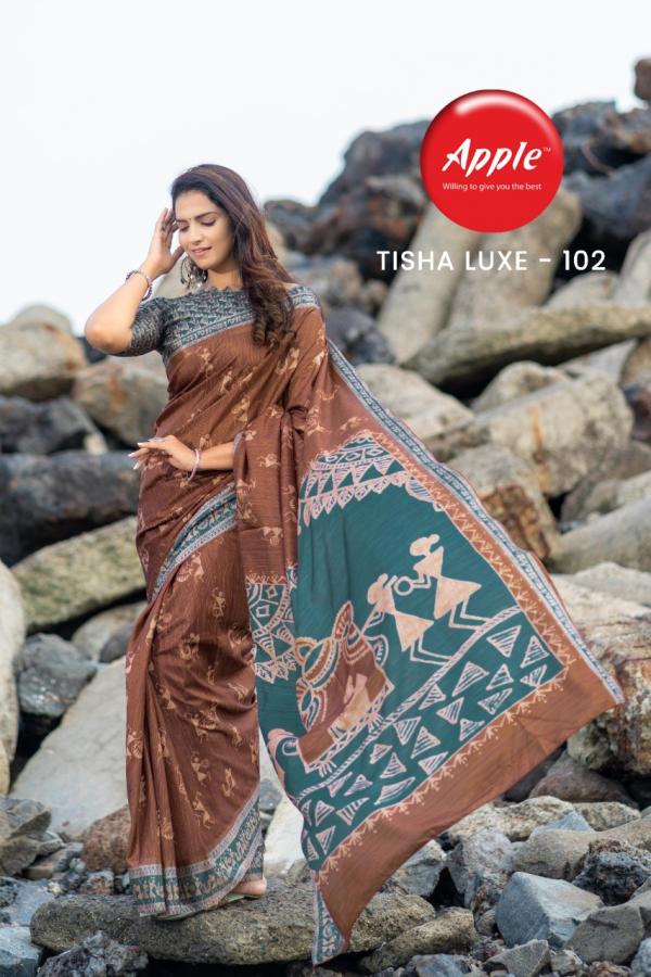 Apple Tisha Luxe 1 Festive Wear Dola Silk Saree Collection