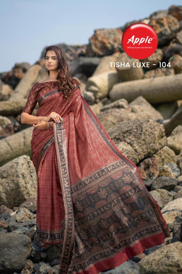 Apple Tisha Luxe 1 Festive Wear Dola Silk Saree Collection