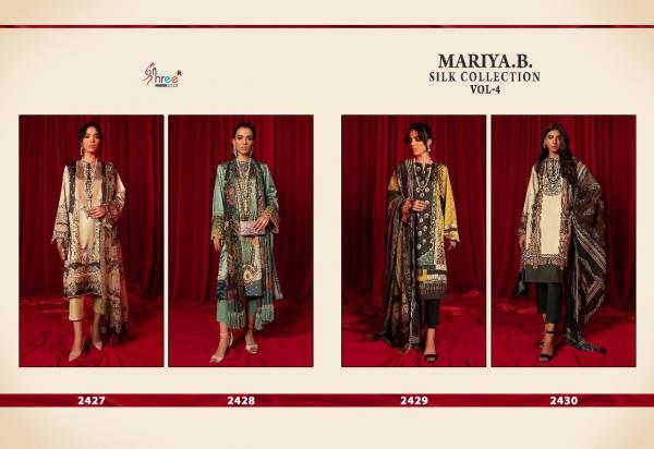 Shree Mariya B Silk Collection 4 Silk Pakistani Salwar Kameez