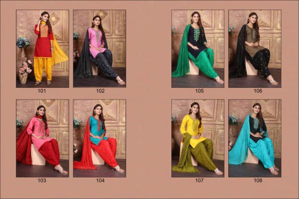 Manjeera Status Rayon Designer Festive Wear Ready Made Collection