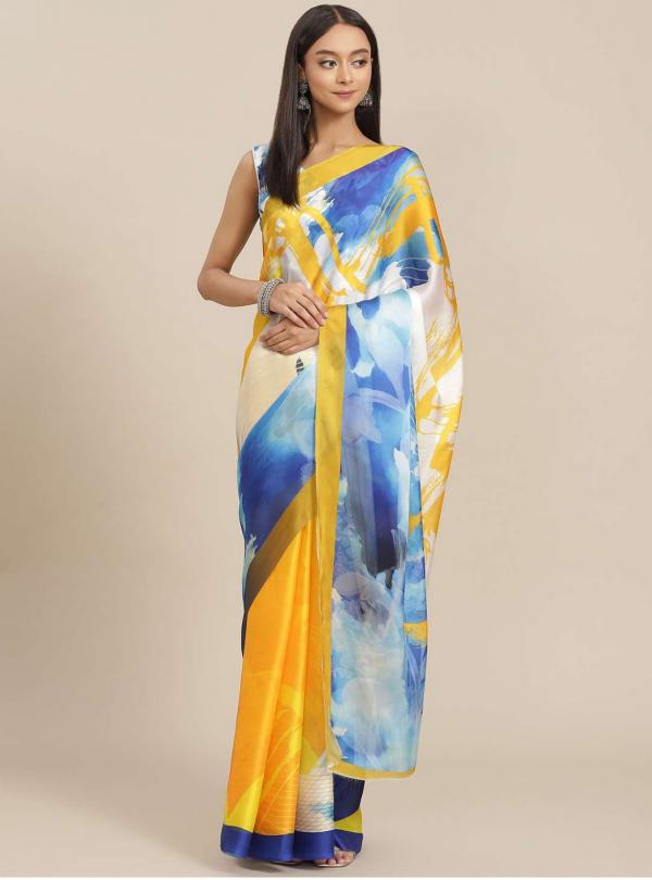 Ziva 10 Party Wear Designer Georgette Saree Collection