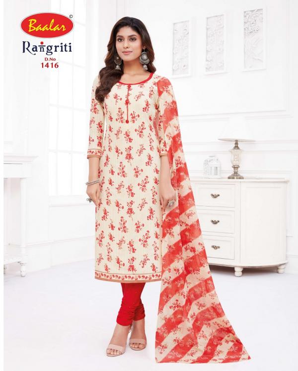 Baalar Rangriti Vol-1 Cotton Designer Exclusive Dress Material