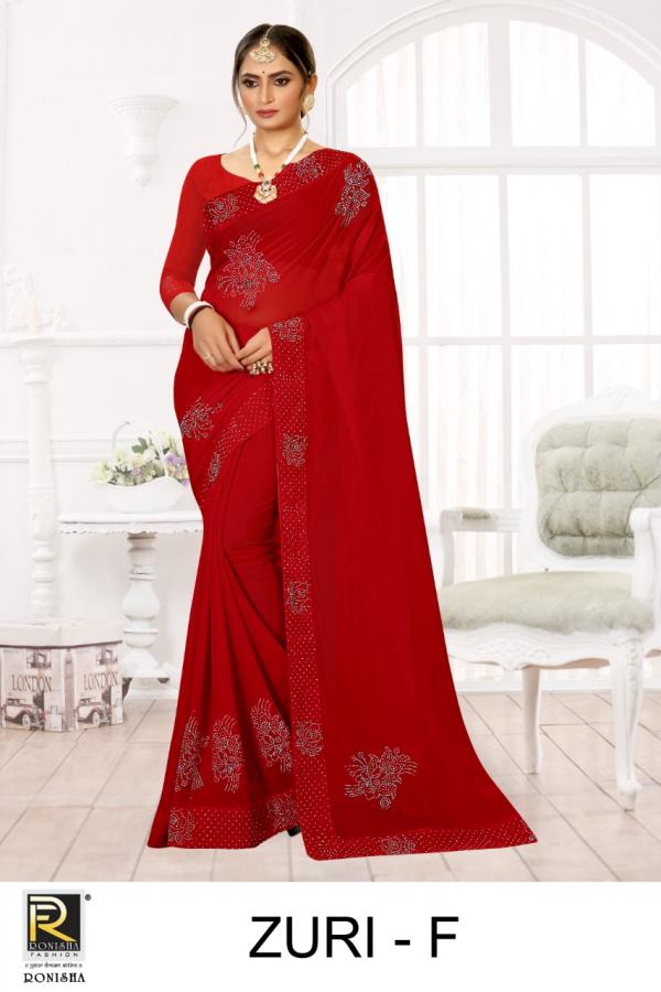 Ronisha Zuri Festive Wear Art Silk Designer Saree Collection