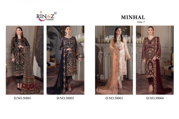 Rinaz Minhal 7 Georgette Exclusive Trending Wear Pakistani Salwar Kameez