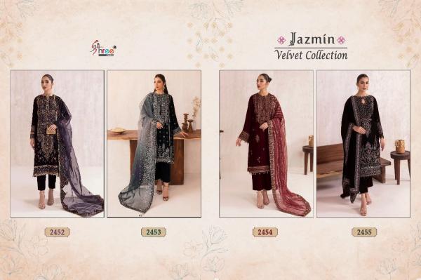 Shree Jazmin Velvet Designer Collection Pakistani Salwar Suits