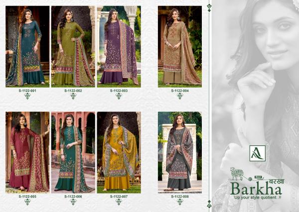 Alok Barkha Designer Pashmina Dress Material Collection