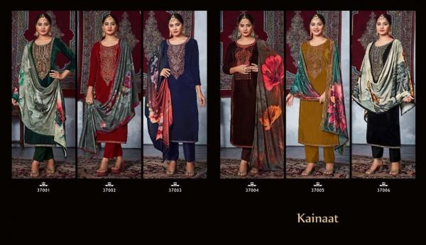 Rk Kainaat Exclusive Winter Collection Velvet Designer Dress Material