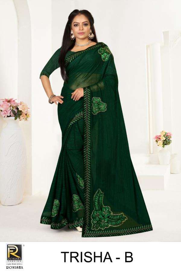 Ronisha Trisha Traditional Wear Art Silk Saree Collection