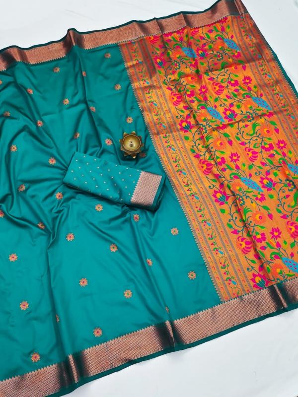 Meera 121 Party Wear Banarasi Silk Designer Saree Collection