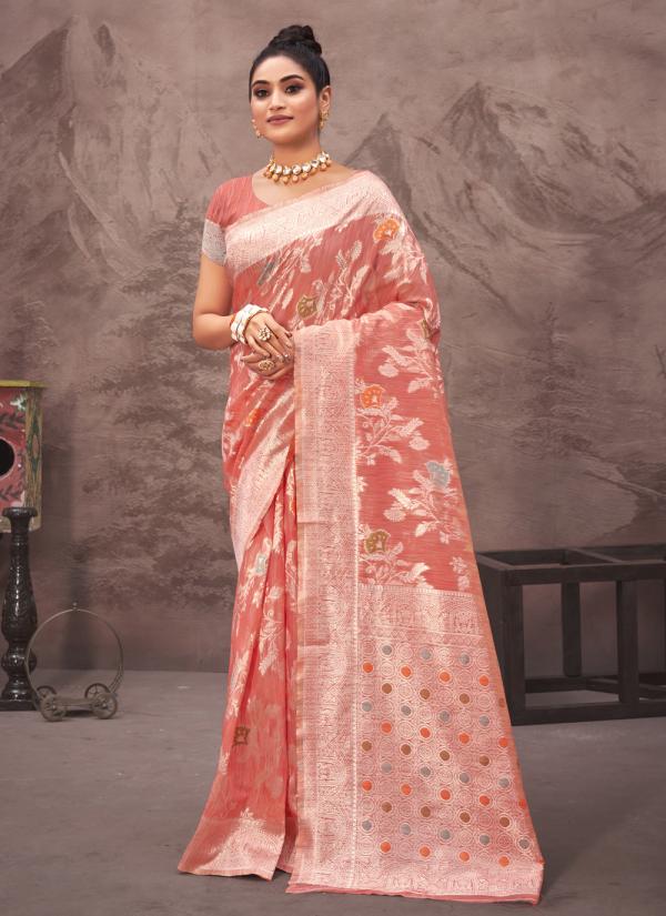 Sangam Raj Mohini Designer Cotton Silk Saree Collection