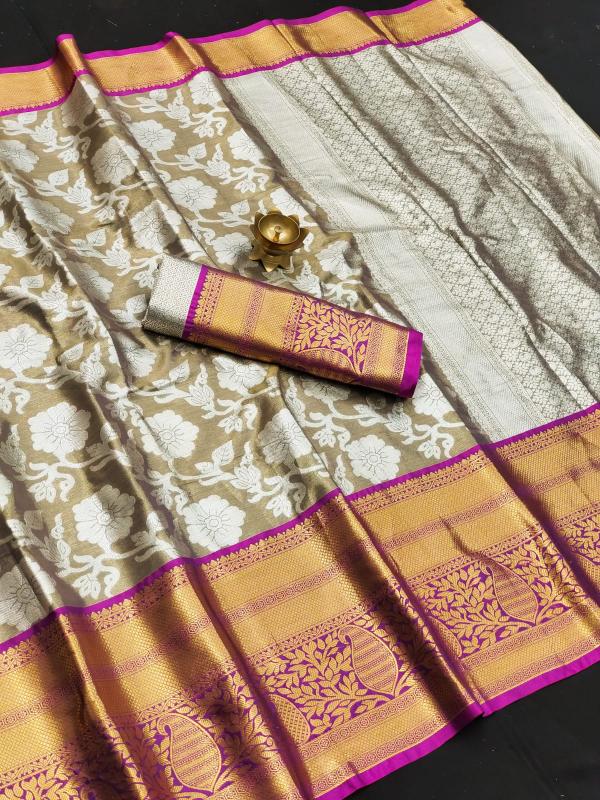 Meera 125 Party Wear Designer Banarasi Silk Saree Collection