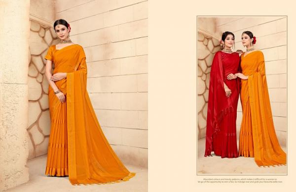 Saroj Gourika Fancy Wear Chiffon Saree Collection